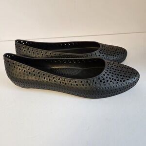 Okabashi Women's Samantha Slip on Shoe 10 Laser Cut Made In USA Water Comfort